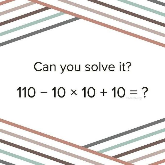 A math puzzle to test your skills! Can you solve it?